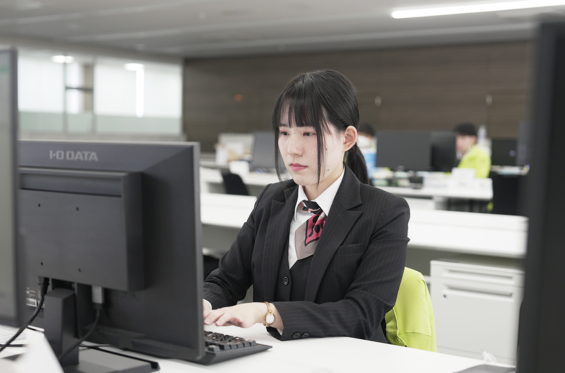 インタビューの様子
